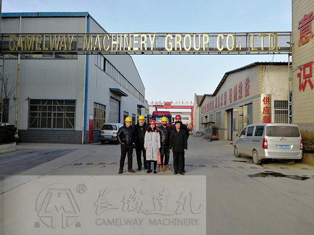 長城建機(jī)500穩(wěn)定土拌和設(shè)備 再一次讓波蘭客人震撼