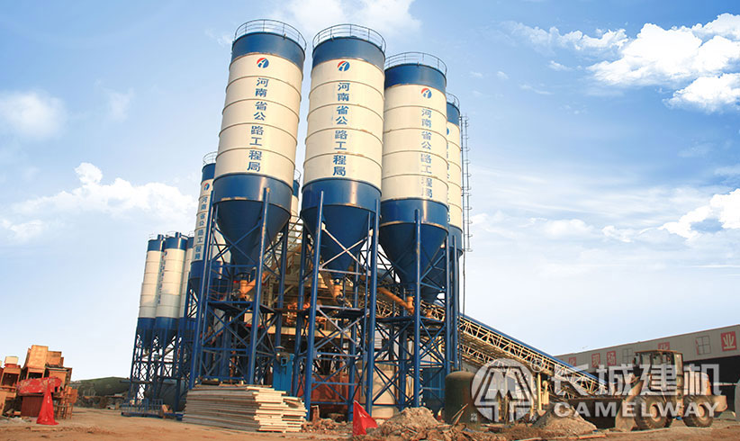 大型180型混凝土攪拌站攪拌站是幾方機(jī) 占地面積多少