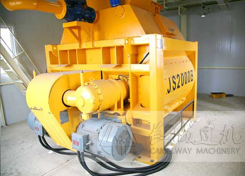 js2000強(qiáng)制式混凝土攪拌機(jī)