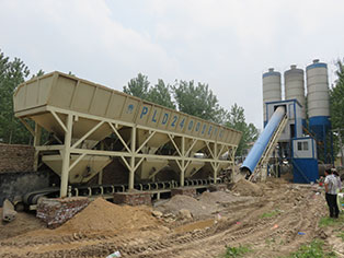 HZS60混凝土攪拌站價格