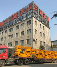 長城js500攪拌機發(fā)往湖南益陽