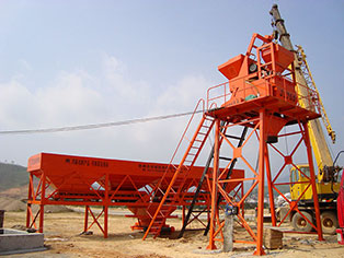 免基礎(chǔ)混凝土攪拌站