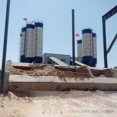 hzs60混凝土攪拌站價格、型號、占地面積