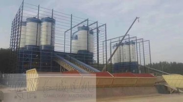 鄭州航空港區(qū)180攪拌站投入運行 客戶反饋：為何會選擇長城建機(jī)