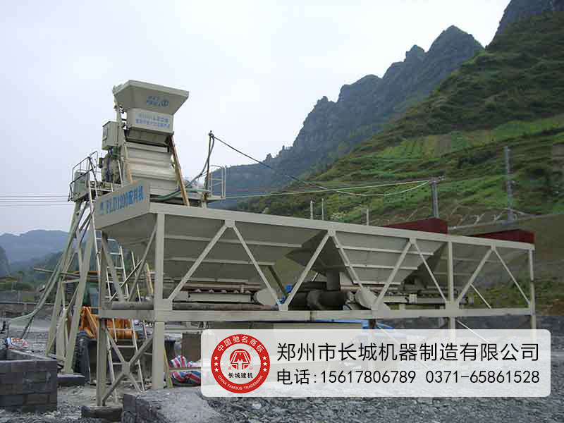 HZS25工程攪拌站設備型號