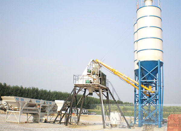 hzs25商砼攪拌站