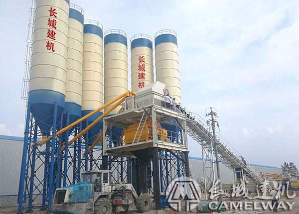 hzs240混凝土拌合站實際產能