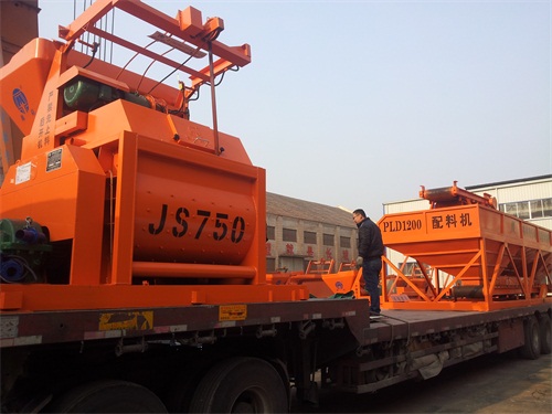 JS750主機(jī)攪拌站產(chǎn)量