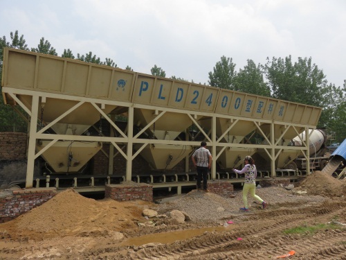 滎陽長城機械hzs50商砼攪拌站