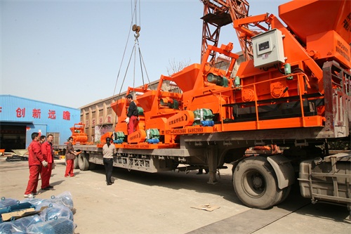 滎陽(yáng)長(zhǎng)城機(jī)械hzs50和hzs90商砼站簽約