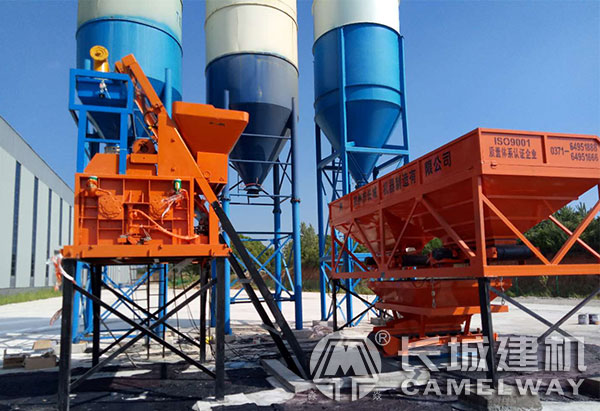 強(qiáng)制式750攪拌站