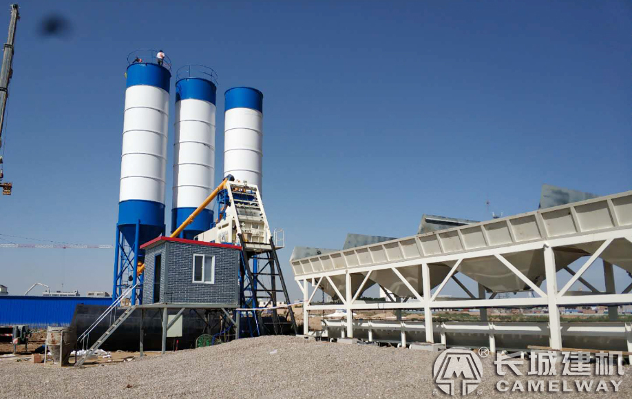 甘肅白銀hzs75工程攪拌站