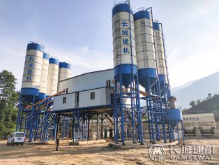 120工程攪拌站多少錢 120混凝土攪拌站