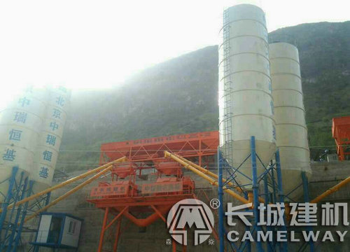 小型混凝土攪拌站占地面積多少