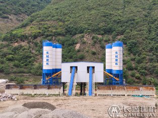 hzs120商混站生產(chǎn)線設(shè)備每次出料是多少方