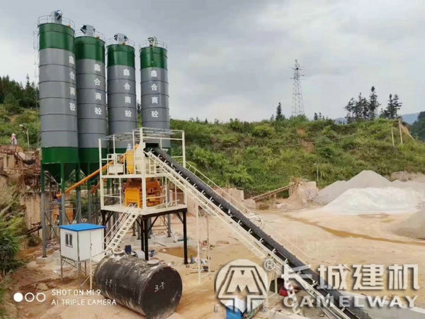 雙180混泥土攪拌站