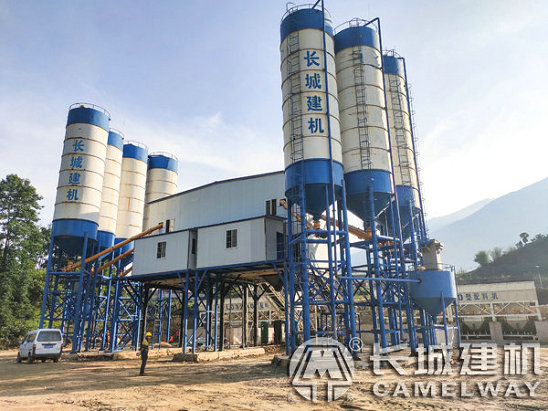 雙180混泥土攪拌站