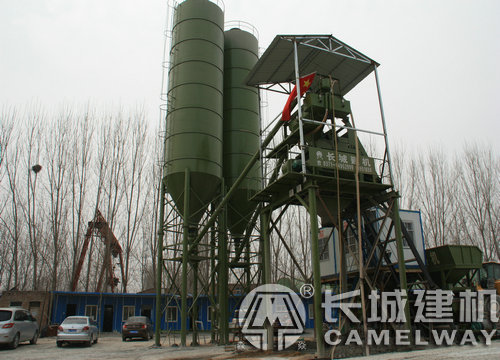 75混凝土攪拌站設備