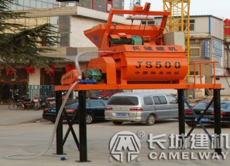 小型混凝土攪拌機js500價格表多少錢