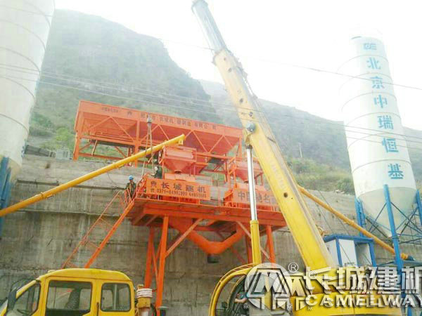 簡易工程攪拌站