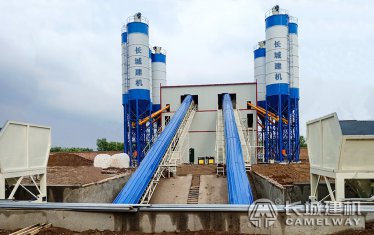 商砼攪拌站120型一小時出多少料 耗電量多大