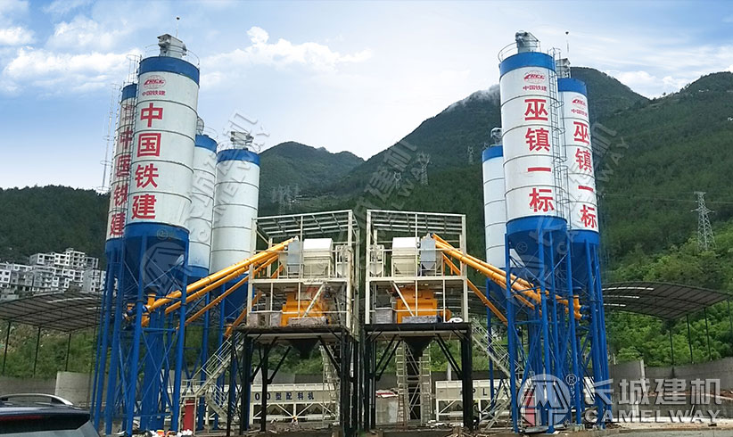 雙120拌合站每小時產(chǎn)量，上街長城攪拌站