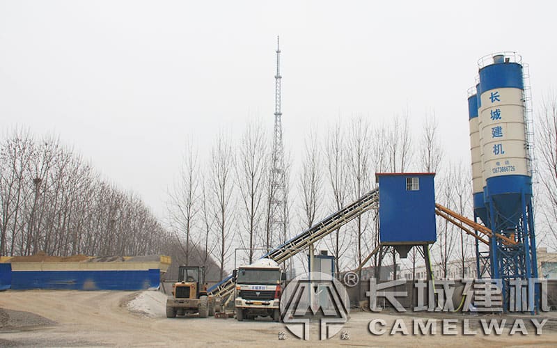 農村自建商砼生產(chǎn)線多選多大型號