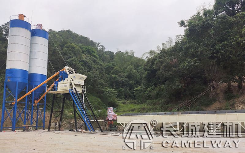 50型爬梯式攪拌站設(shè)備