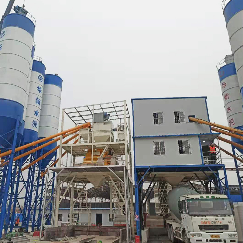 hzs180混凝土攪拌站每小時(shí)能生產(chǎn)多少混凝土？