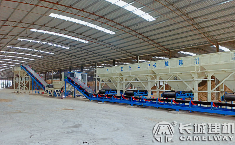 長城建機蘇州穩(wěn)定土拌和站案例