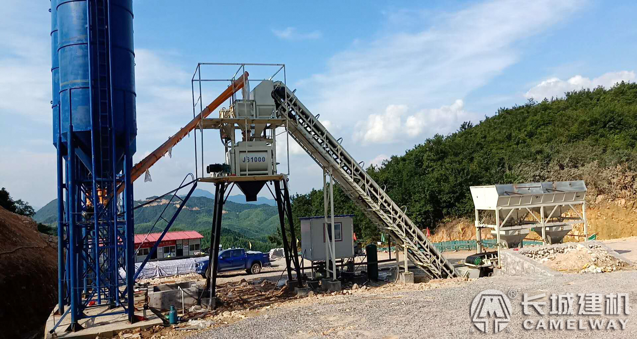 混凝土攪拌站中的皮帶輸送機組成與作用詳解